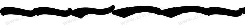 StreetbrushW01 Regul字体转换